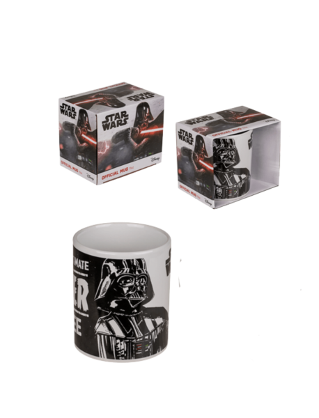 Star Wars Darth Vader Tasse 325 ml – lizenziertes Dolomit-Mug