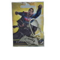 Schlüsselanhänger DC Batman vs. Superman - Metall - Neu - Selten