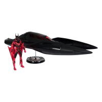 Batman Beyond DC Multiverse Actionfigur mit Fahrzeug...