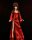 Elvira, Mistress of the Dark Clothed Actionfigur Red, Fright, and Boo 20 cm