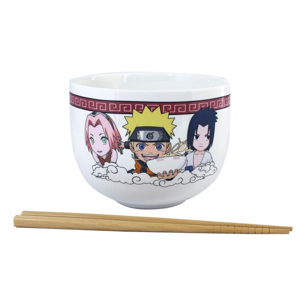 Naruto Shippuden Ramen-Schüssel mit Stäbchen Team Seven 414 m