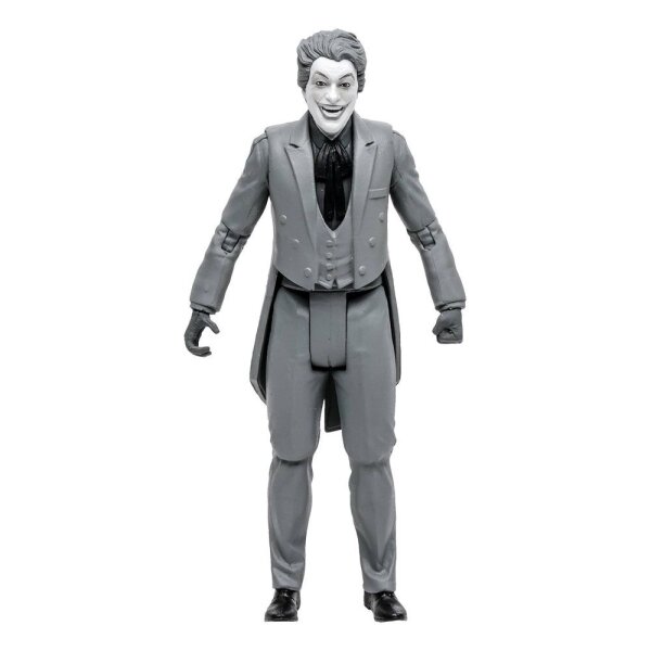 DC Retro Actionfigur Batman 66 The Joker (Black & White TV Variant) 15 cm