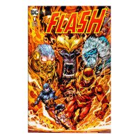 DC Direct Page Punchers Actionfigur & Comic Heatwave (The Flash Comic) 18 cm