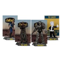 Fallout Movie Maniacs PVC Statuen 4er-Pack Lucy Maximus...