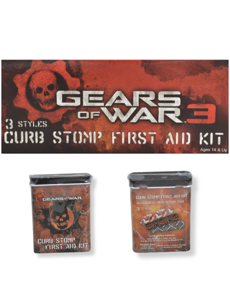 Gears of War 3 - Pflaster Tin Box Metallbox 3 Stück - Geschenkidee - Zigaretten