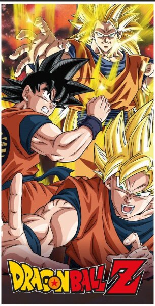 Dragon Ball - Strandtuch für Jungs - 70 x 140 cm
