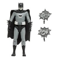 DC Retro Batman 66 Actionfigur Black & White TV Variant 15 cm Sammlerfigur