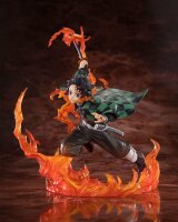 Demon Slayer: Kimetsu no Yaiba FiguartsZERO PVC Statue Kamado Tanjiro (Kyojuro Rengokus Sword Guard Ver.) 19 cm