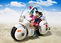 Dragon Ball S.H. Figuarts Fahrzeug mit Figur Bulmas Motorcycle Hoipoi Capsule N