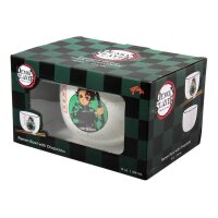 Demon Slayer Ramen-Schüssel mit Stäbchen Tanjiro 414 ml NEU