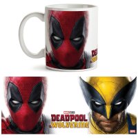 Marvel Deadpool & Wolverine Tassen Bundle 3er Set Semic Keramik 340 ml Becher HD