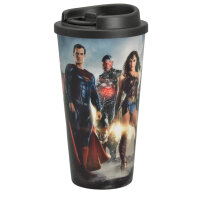 Thermobecher Justice League 450ml - Batman/Superman - Heiß & Kalt