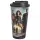 DC Set: Justice League Thermobecher 450 ml + Batman vs Superman Anhänger