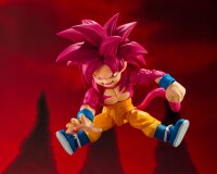 Dragon Ball Daima S.H.Figuarts Actionfigur Super Saiyan Level 4 Son Goku (mini) 8 cm