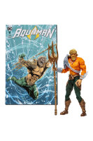 DC Direct Page Punchers Actionfigur & Comic Aquaman...