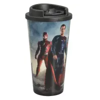 Thermobecher Justice League 450ml - Batman/Superman - Heiß & Kalt