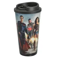 Thermobecher Justice League 450ml - Batman/Superman - Heiß & Kalt