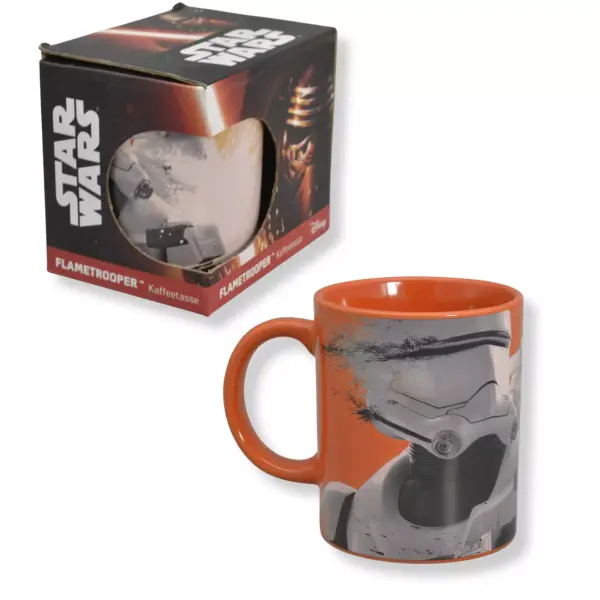 Star Wars Flametrooper Becher 300ml Keramik Mikrowellenfest Neu Fanartikel