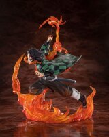 Demon Slayer: Kimetsu no Yaiba FiguartsZERO PVC Statue Kamado Tanjiro (Kyojuro Rengokus Sword Guard Ver.) 19 cm