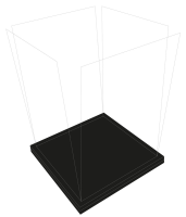 Captain Marvel Glastasse 5er Bundle – Goldenes Logo – Marvel Trinkglas Set (je ca. 0,2 L)