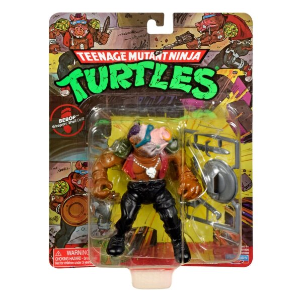 Teenage Mutant Ninja Turtles Bebop Actionfiguren 10 cm Classic Mutant Sortiment Wave